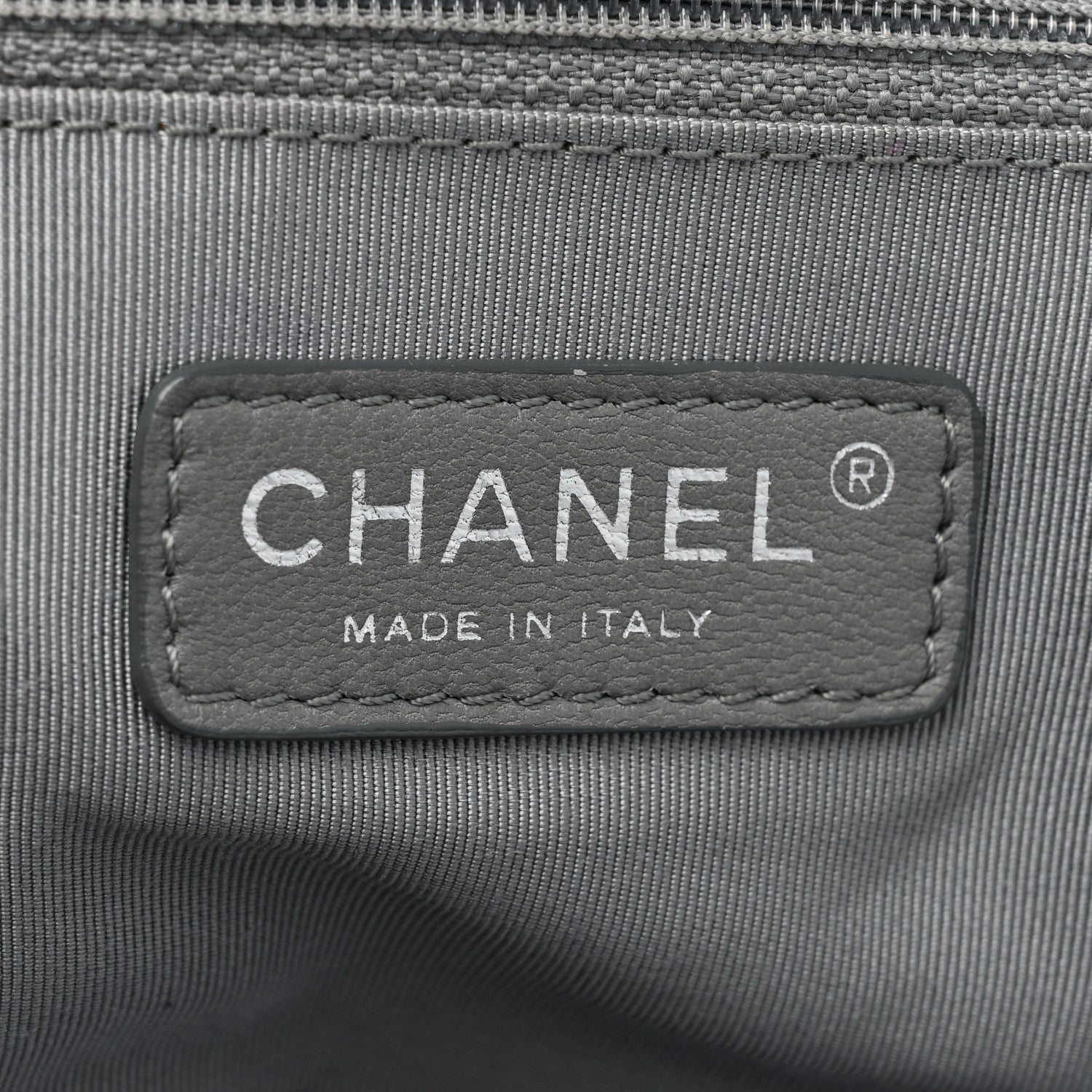 Chanel Nylon Patent Quilted CC Accordion Flap Bag Blue 6 of 18