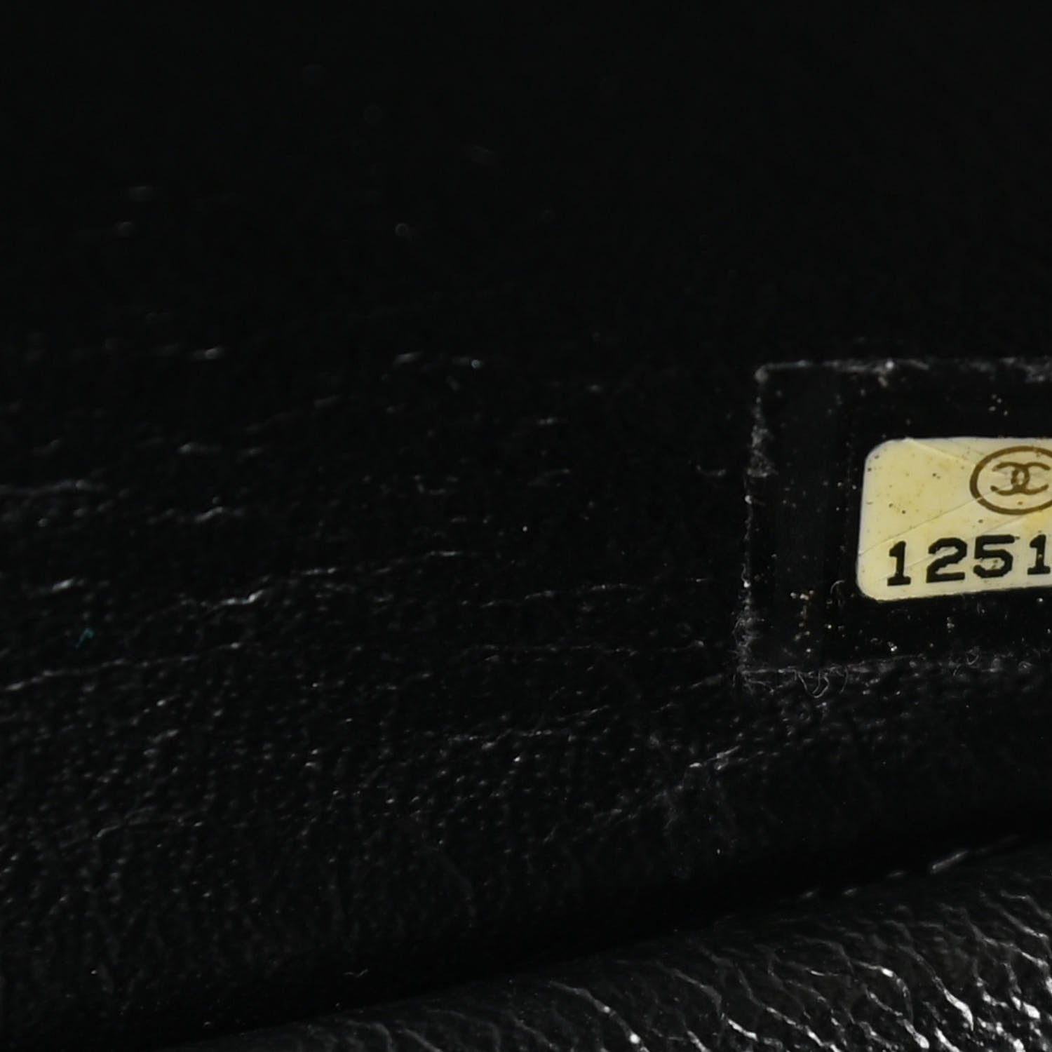 Chanel Metallic Aged Calfskin Quilted Reissue 2.55 Accordion Flap Black 7 of 10