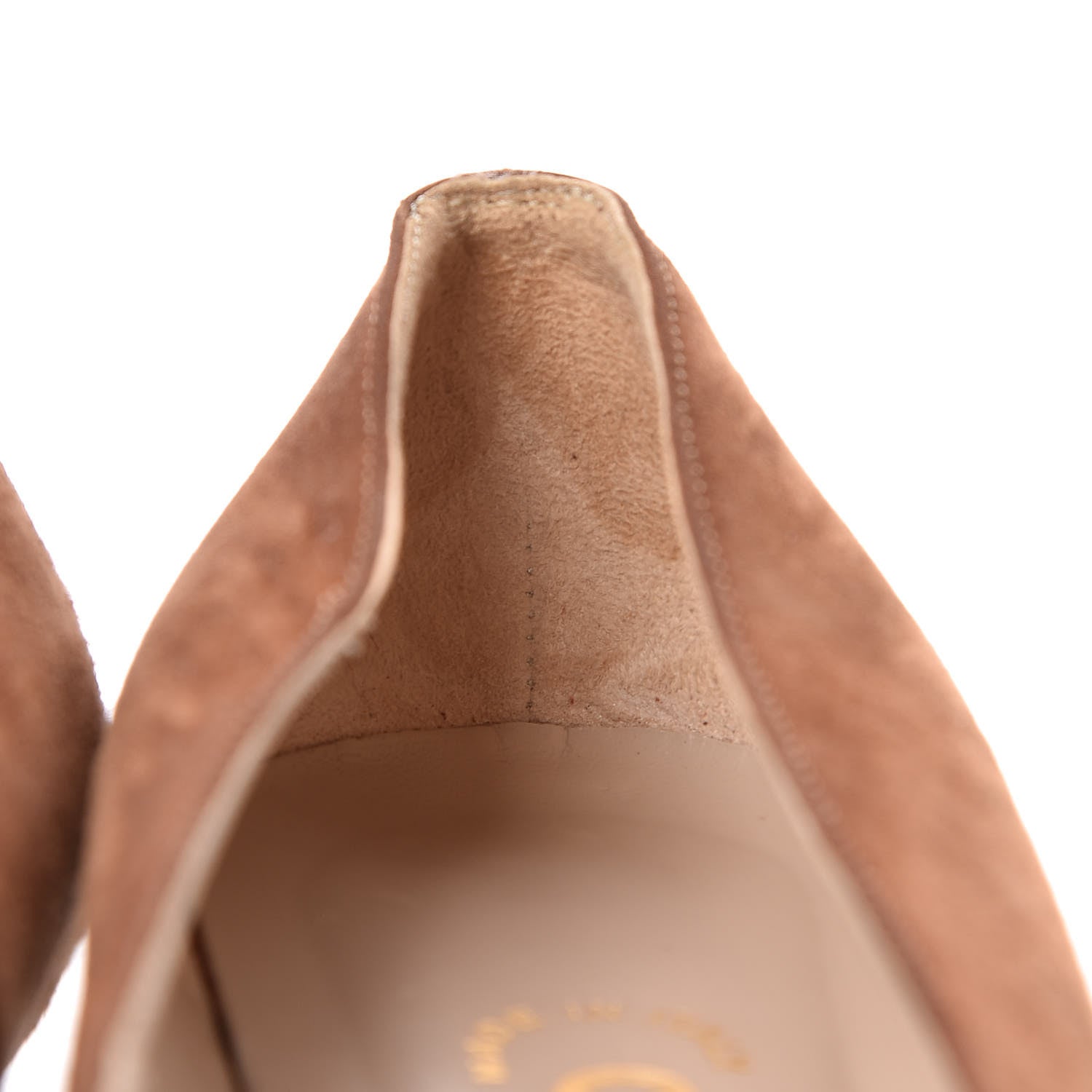 Chanel Suede CC Cap Toe Pumps 35.5 Brown 13 of 13
