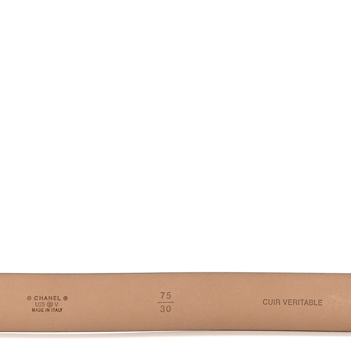 Calfskin Belt 75 30 Black
