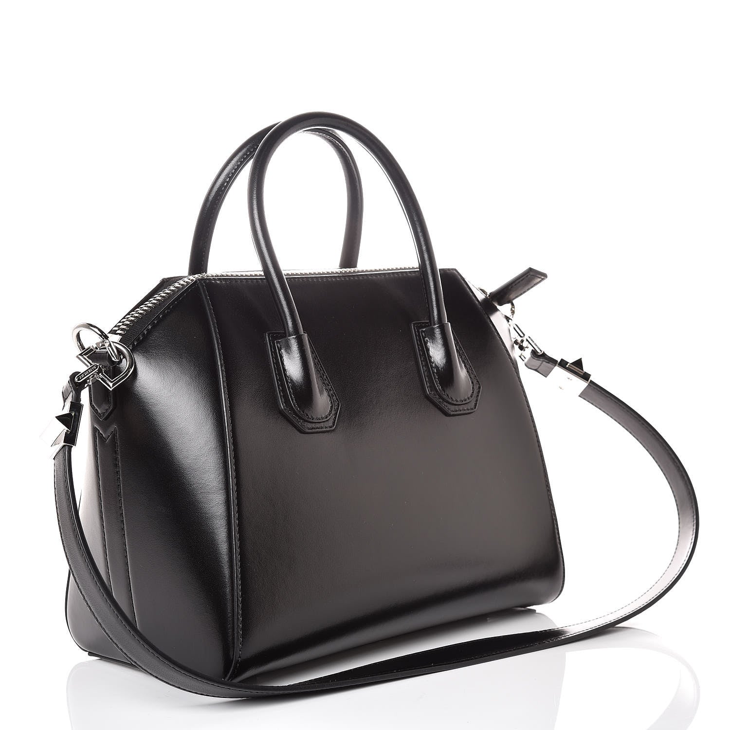 Givenchy Shiny Lord Calfskin Small Antigona Black 3 of 9