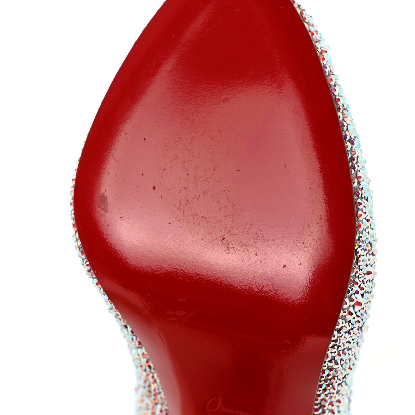 Crystal Strass Camilla 100 Pumps 37 Aurora Borea