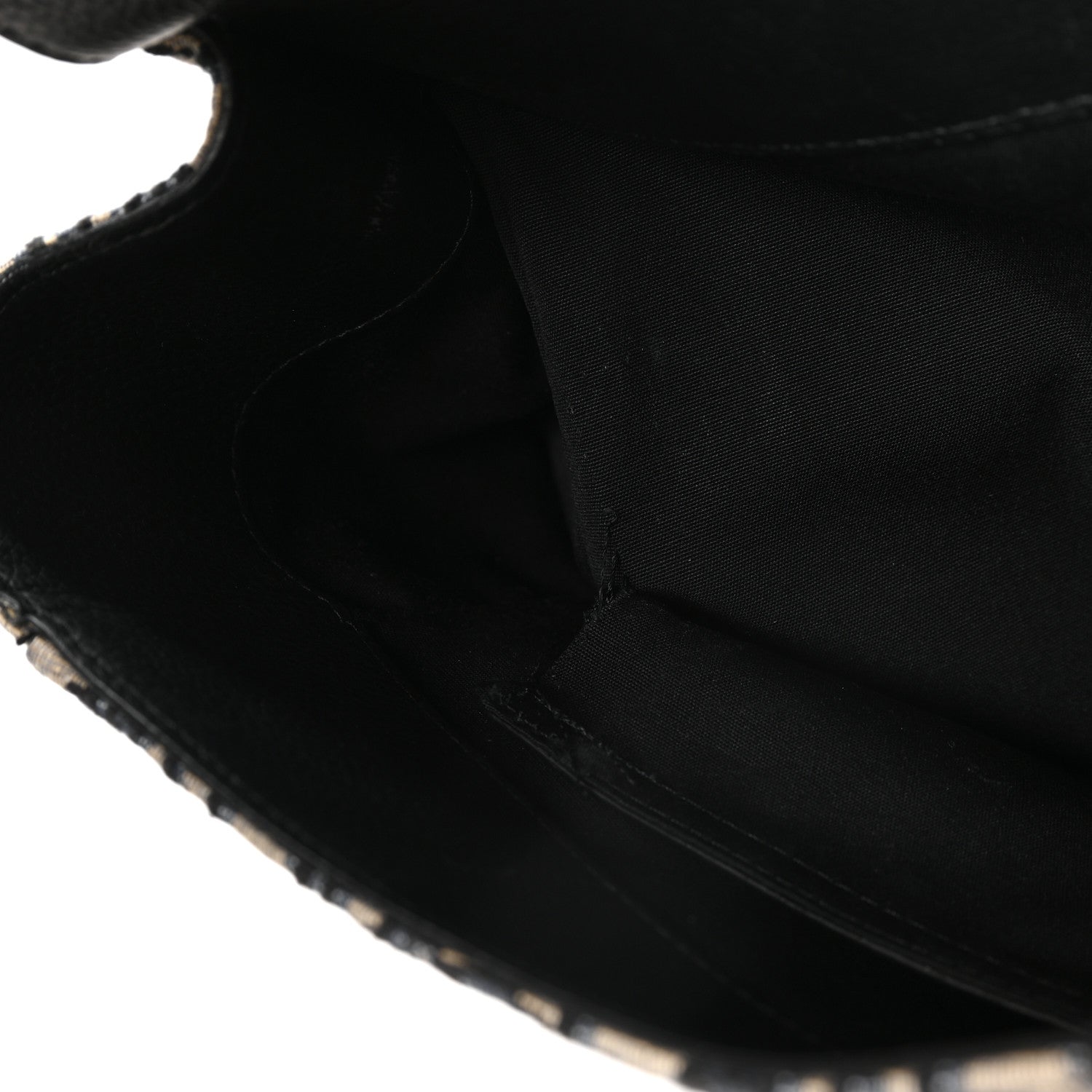 Christian Dior Oblique Grained Calfskin Maxi Gallop Backpack Blue Black 10 of 10