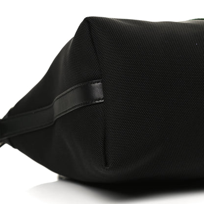 Gucci Nylon Web Top Handle Shoulder Bag Black 11 of 12