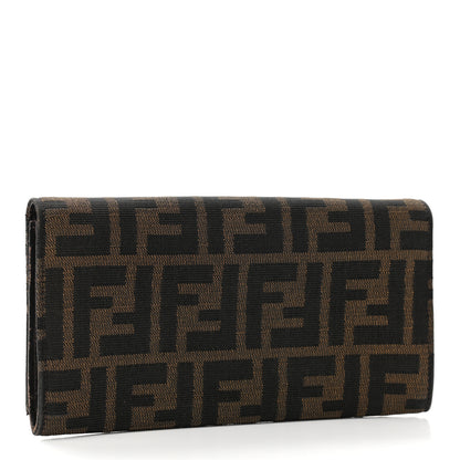 Fendi Zucca Continental Wallet Tobacco 4 of 14