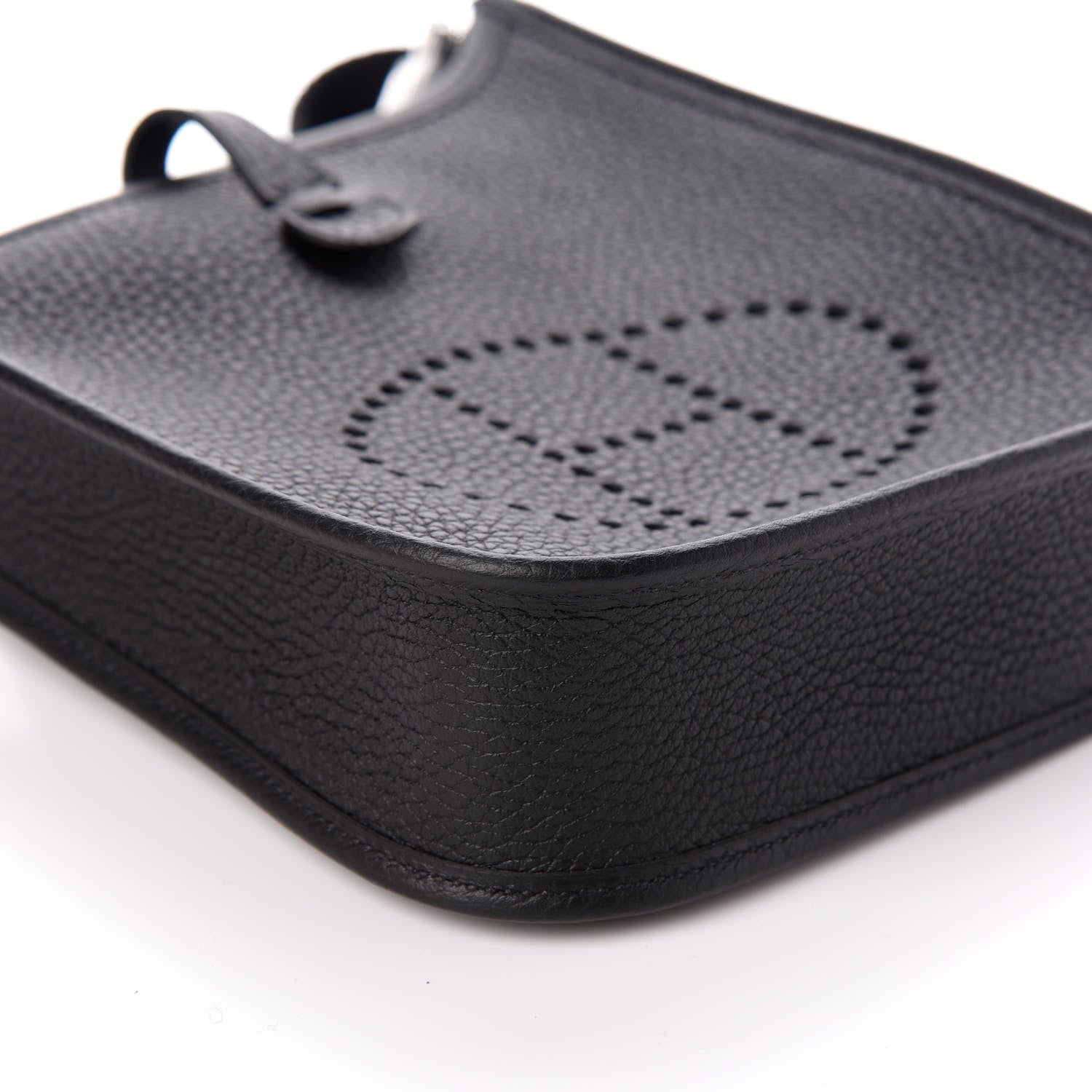 Hermes Taurillon Clemence Evelyne TPM Black 9 of 10