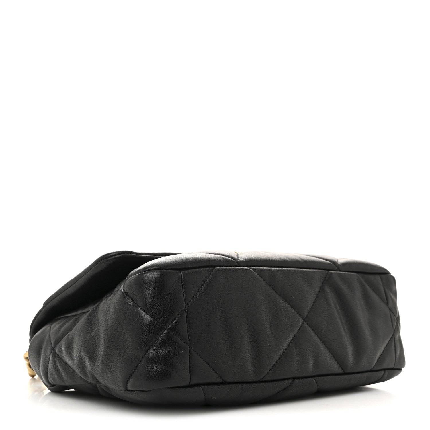 Chanel Lambskin Quilted Medium Chanel 19 Flap Black 4 of 11