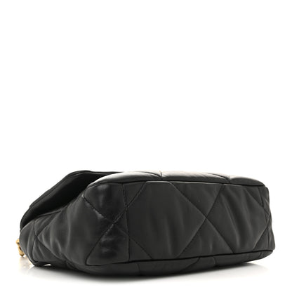 Chanel Lambskin Quilted Medium Chanel 19 Flap Black 4 of 11