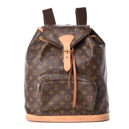 Louis Vuitton Monogram Montsouris GM Backpack 1 of 12