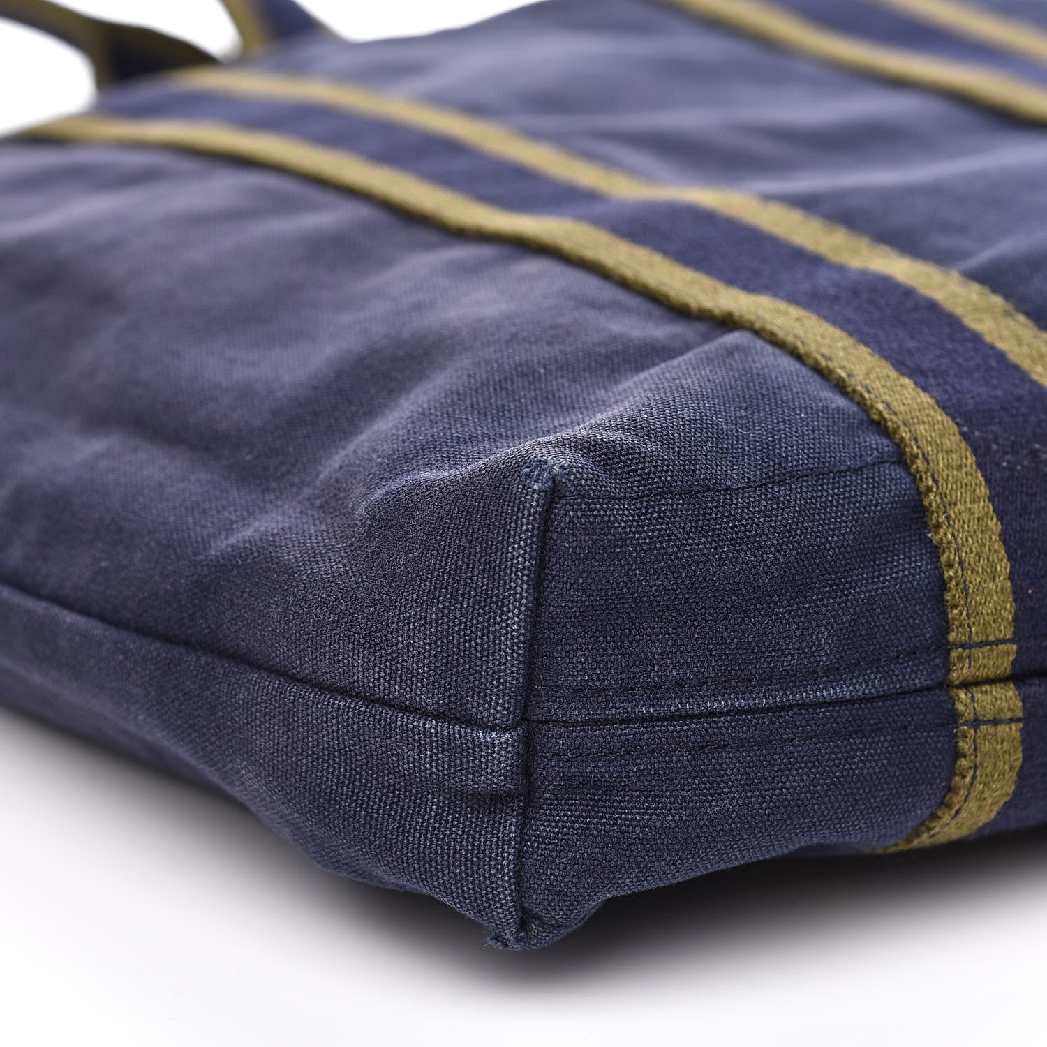 Hermes Canvas Fourre Tout Navy 9 of 10