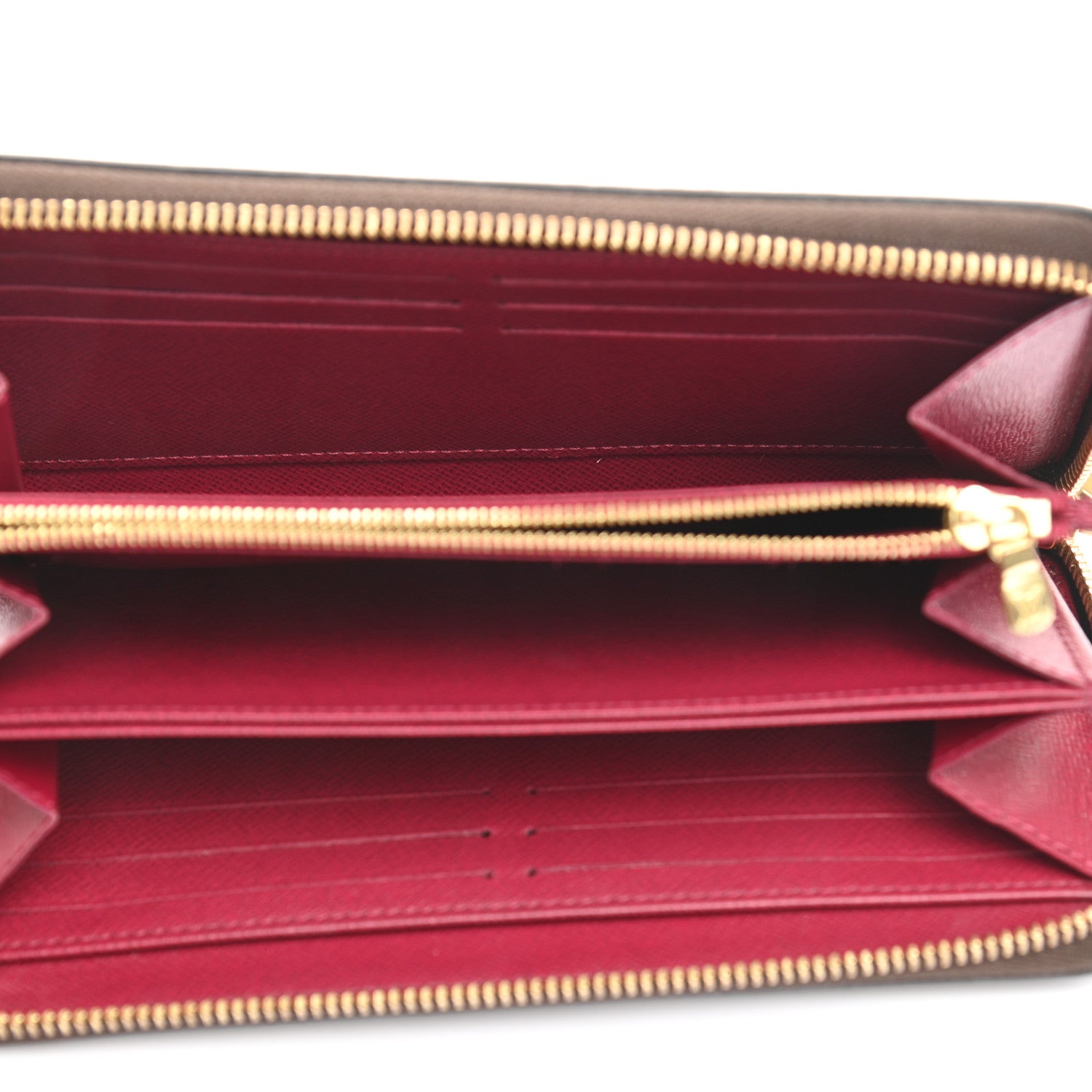 Louis Vuitton Monogram Zippy Wallet Fuchsia 5 of 8