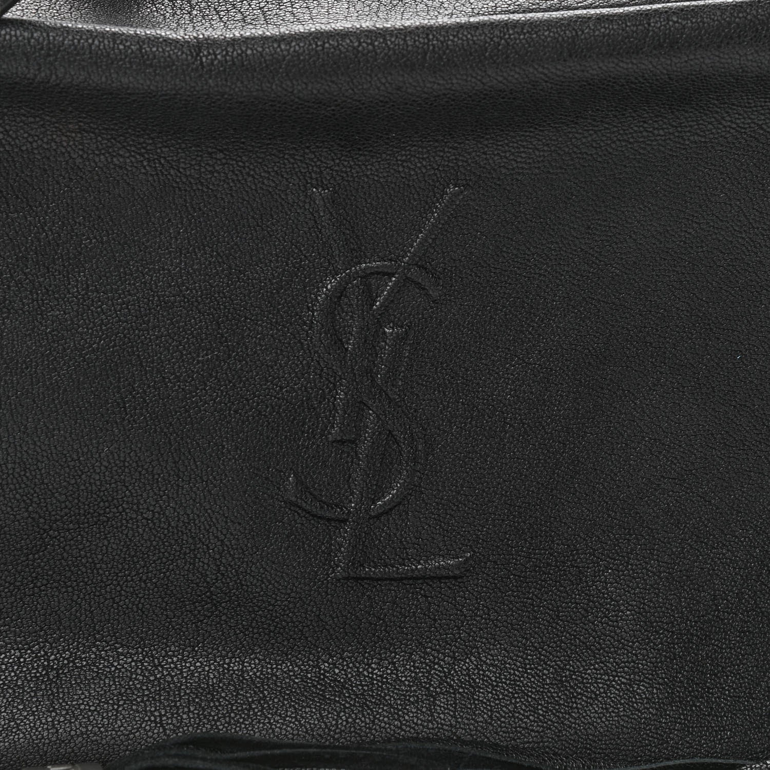 Saint Laurent Lambskin Monogram Small Lou Camera Bag Black 8 of 11