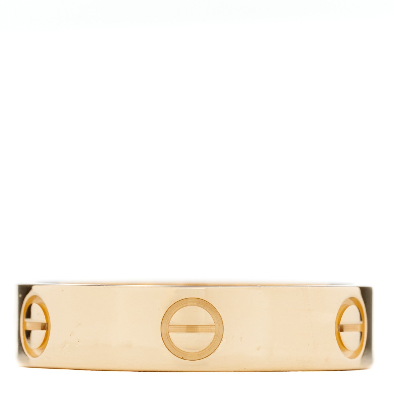 Cartier 18K Yellow Gold 5.5mm LOVE Ring 66 11.5 1 of 5
