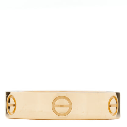 Cartier 18K Yellow Gold 5.5mm LOVE Ring 66 11.5 1 of 5