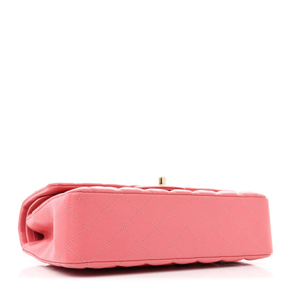 Chanel Caviar Quilted Medium Double Flap Pink 4 of 11