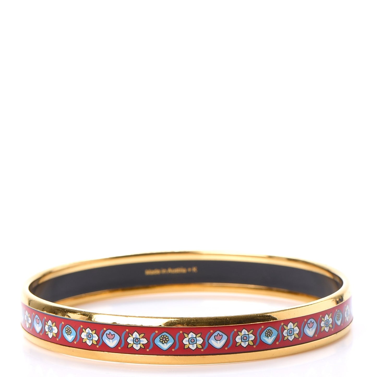 Enamel Printed Narrow Bracelet 62
