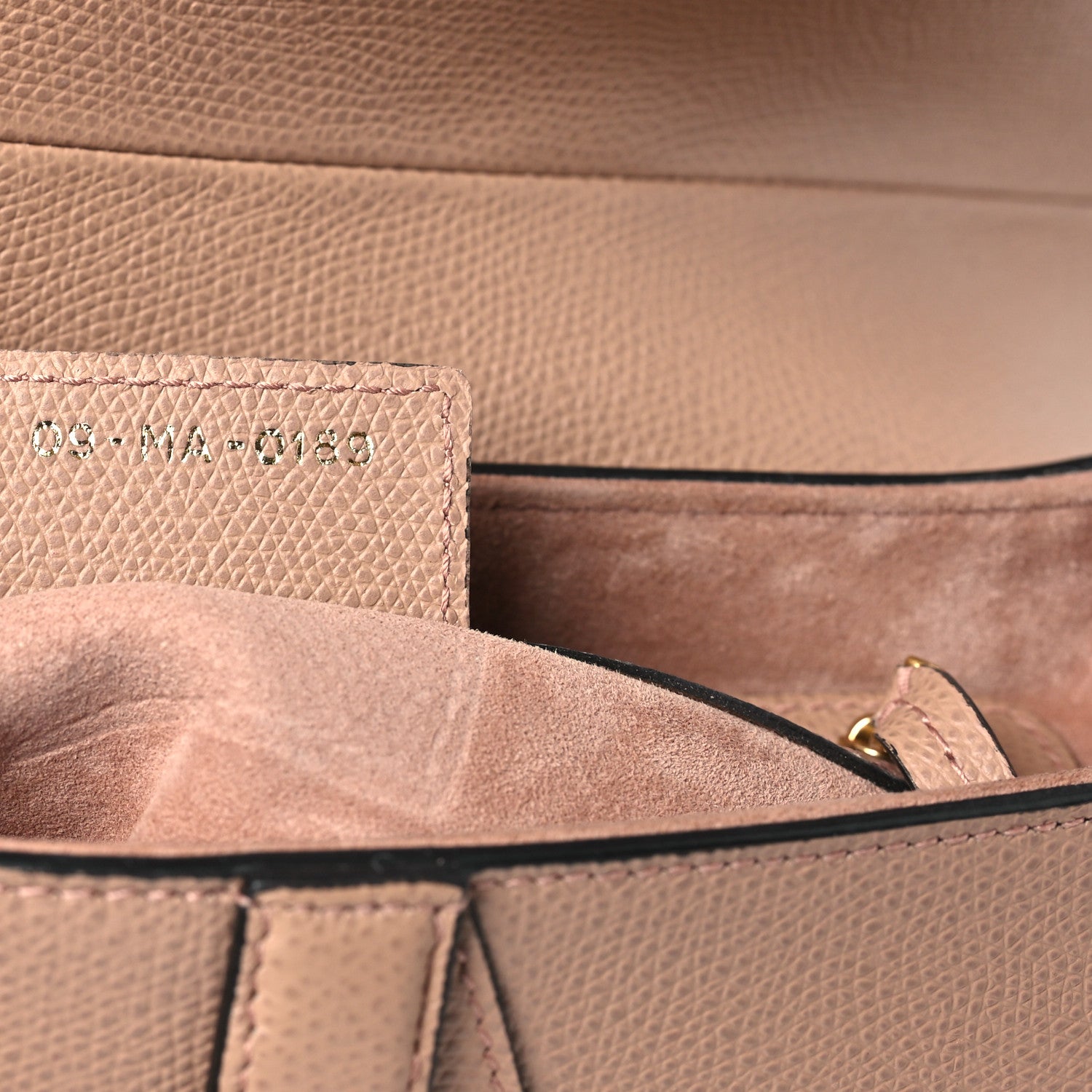 Christian Dior Grained Calfskin Saddle Bag Fard 7 of 10