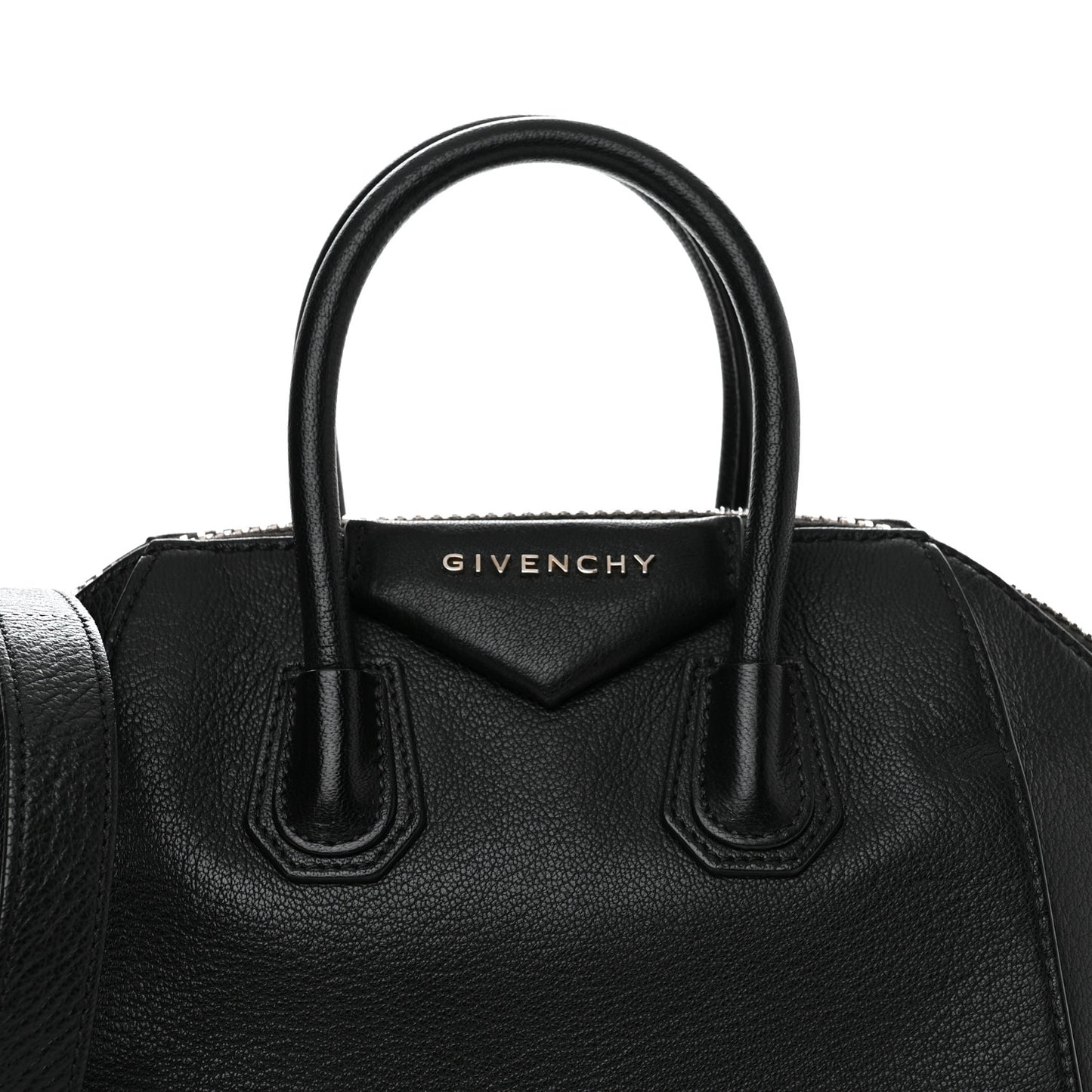 Sugar Goatskin Mini Antigona Black