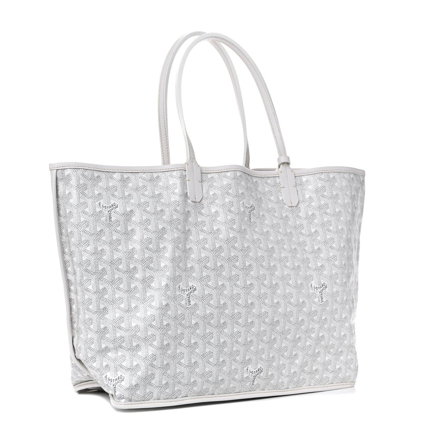 Goyardine Reversible Anjou PM White