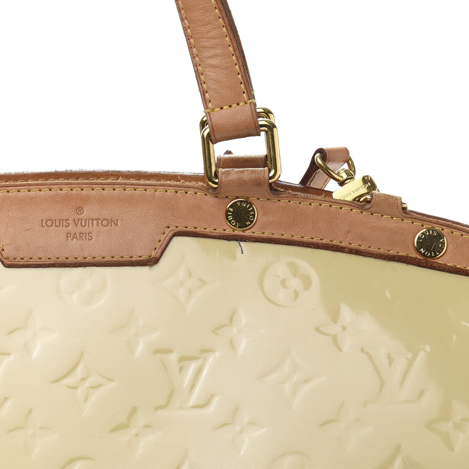Louis Vuitton Vernis Brea MM Blanc Corail 15 of 17