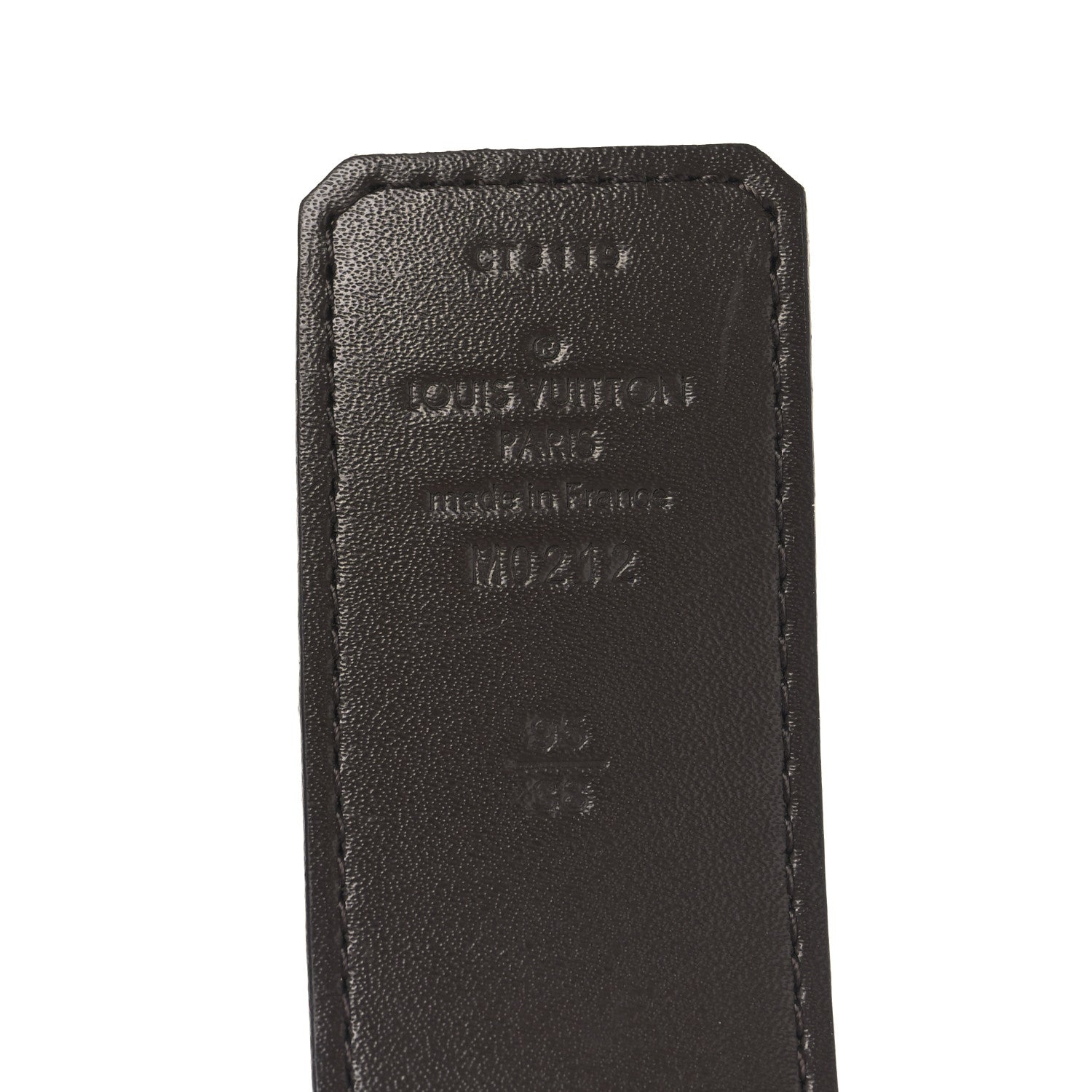 Louis Vuitton Damier Ebene 40mm LV Initiales 95 38 Belt 5 of 5