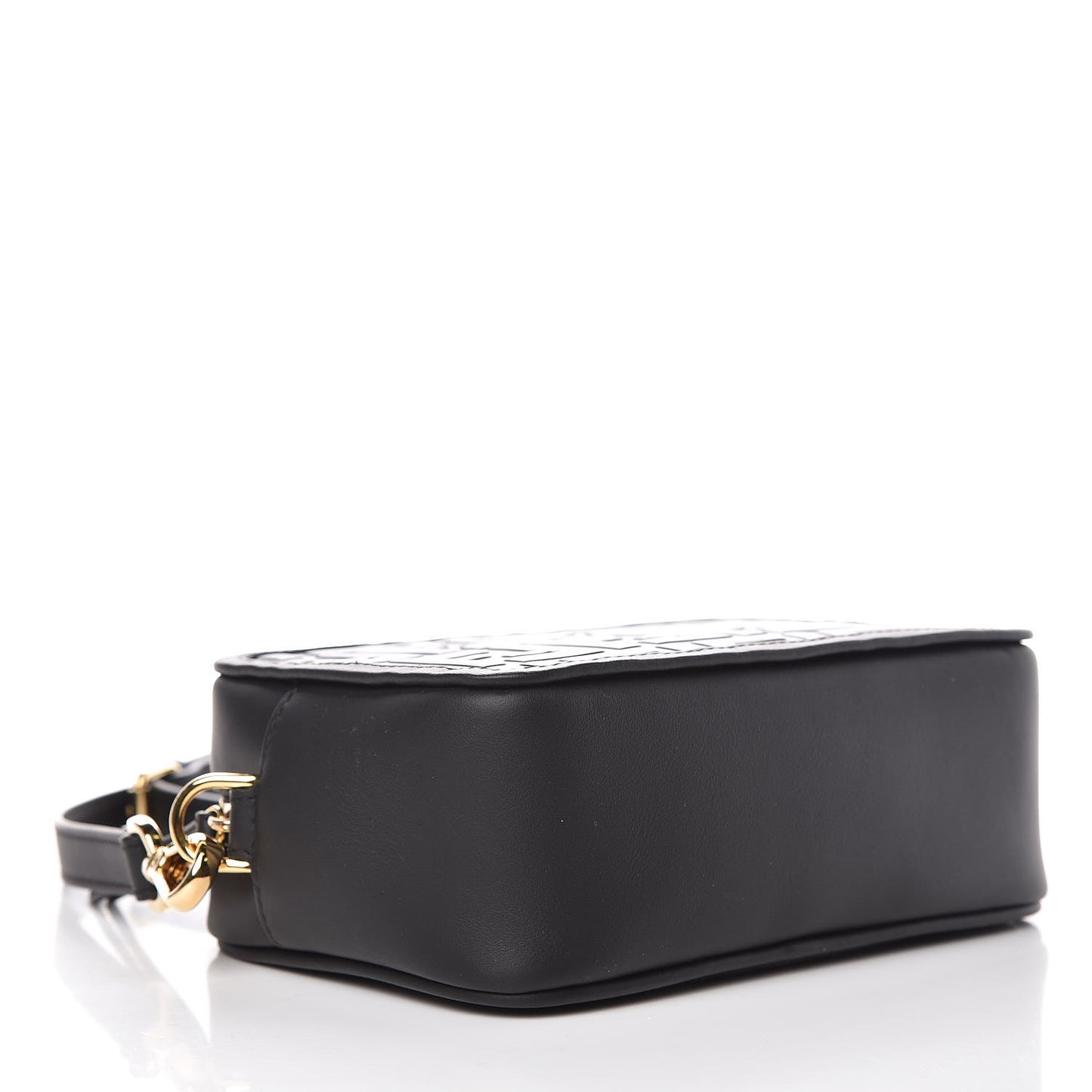 Vitello Century FF 1974 Embossed Mini Camera Case Black