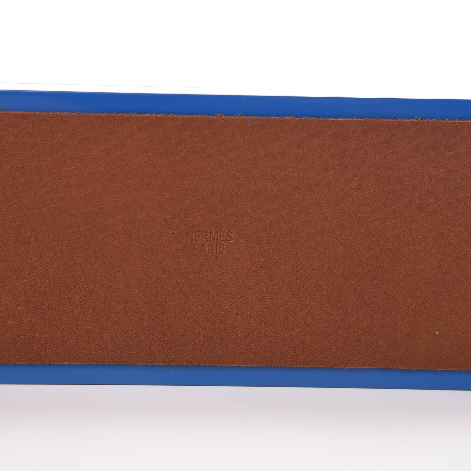 Hermes Lacquer Cavalcolor Small Square Box Bleu Indigo 6 of 7