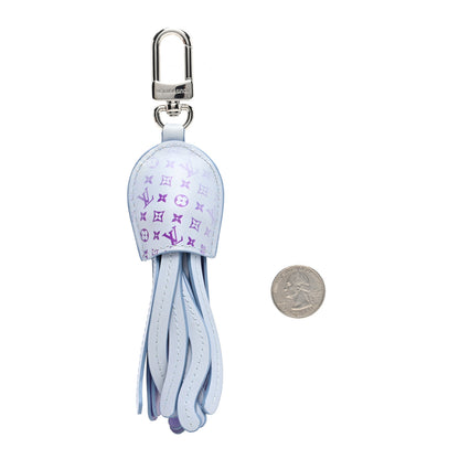 Louis Vuitton LV Octopus Bag Charm Blue 2 of 4