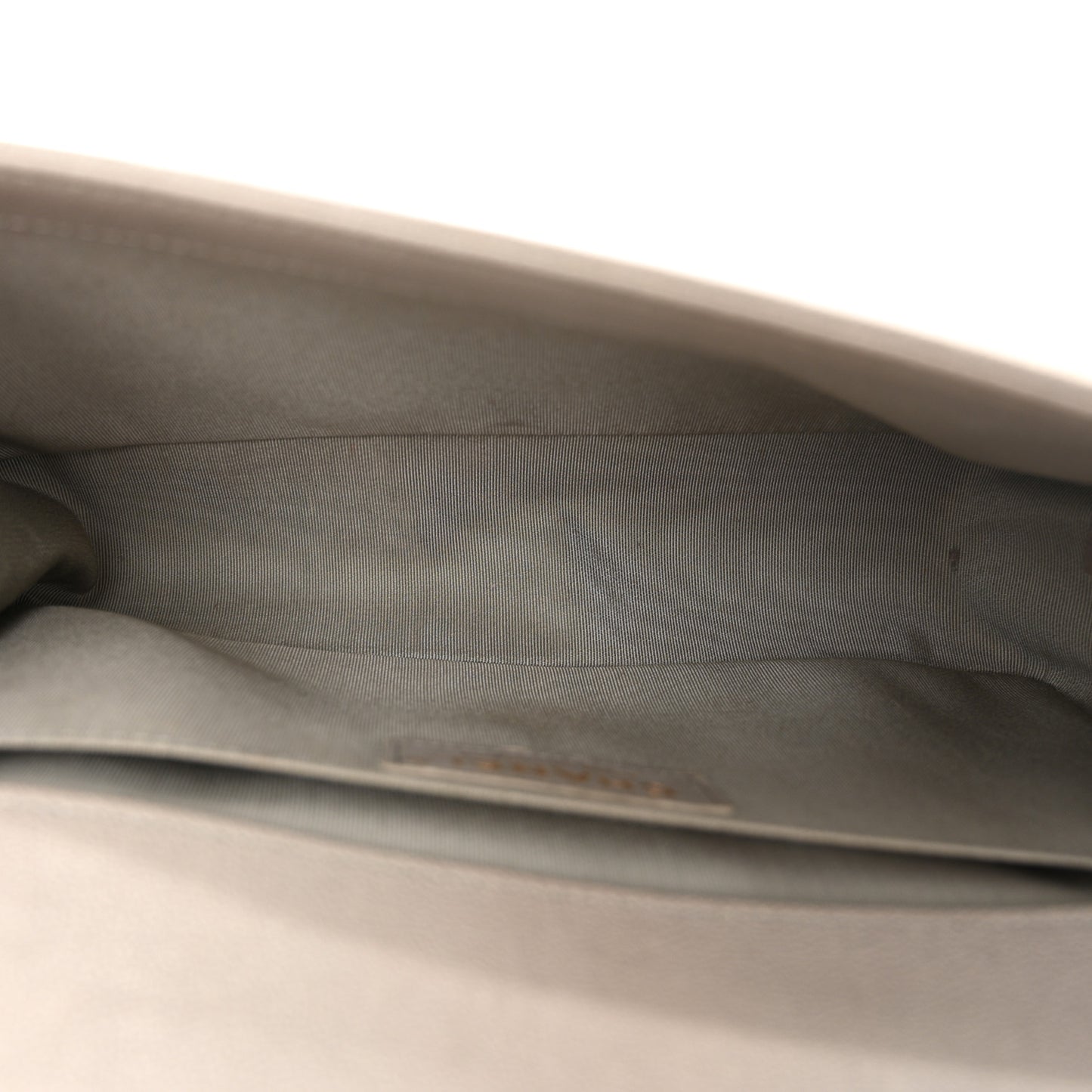 Caviar Quilted Medium Boy Flap Grey