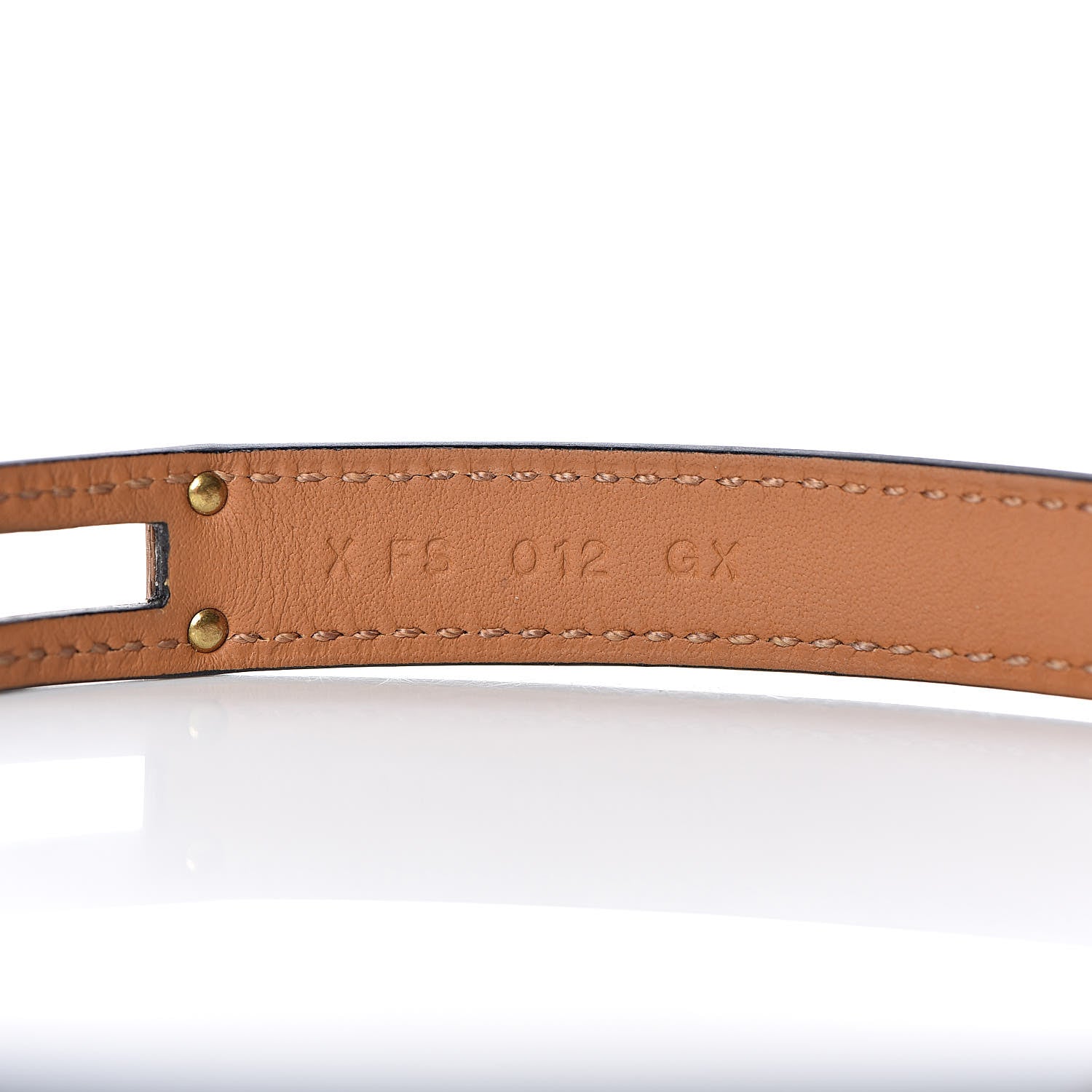Hermes Swift Kelly Double Tour Bracelet M Bleu Agate 4 of 7