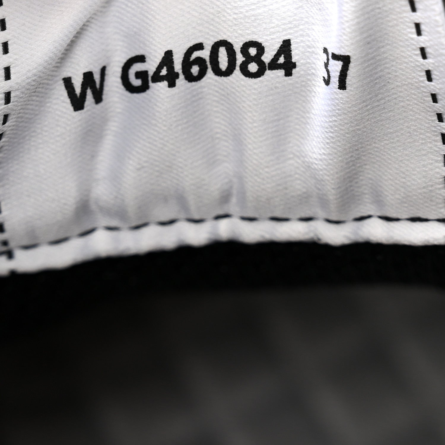 Chanel Cotton Womens CC Sneakers 37 White Black 8 of 11