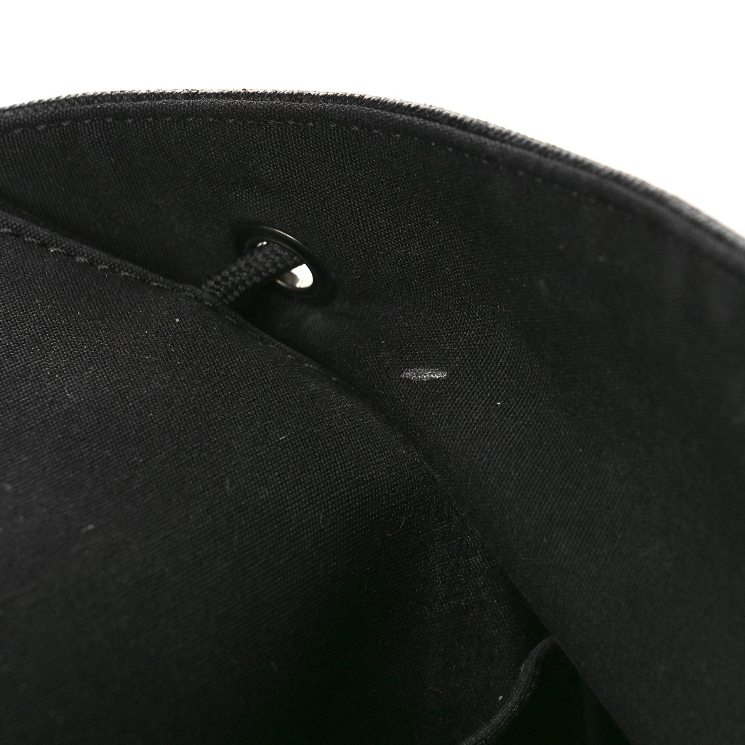 Christian Dior Canvas CD Diamond Hit The Road Backpack Black 15 of 15