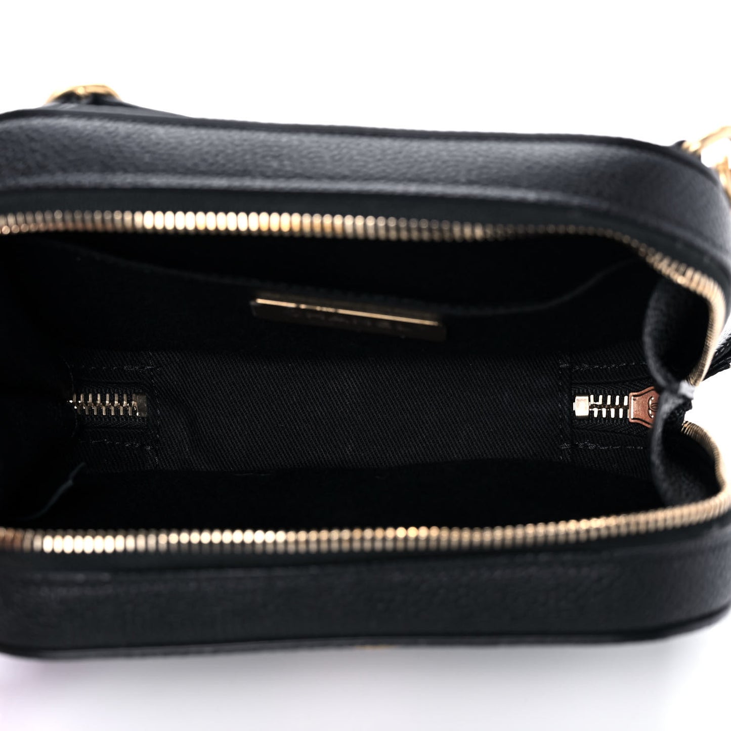 Caviar Quilted Waist Bag Black