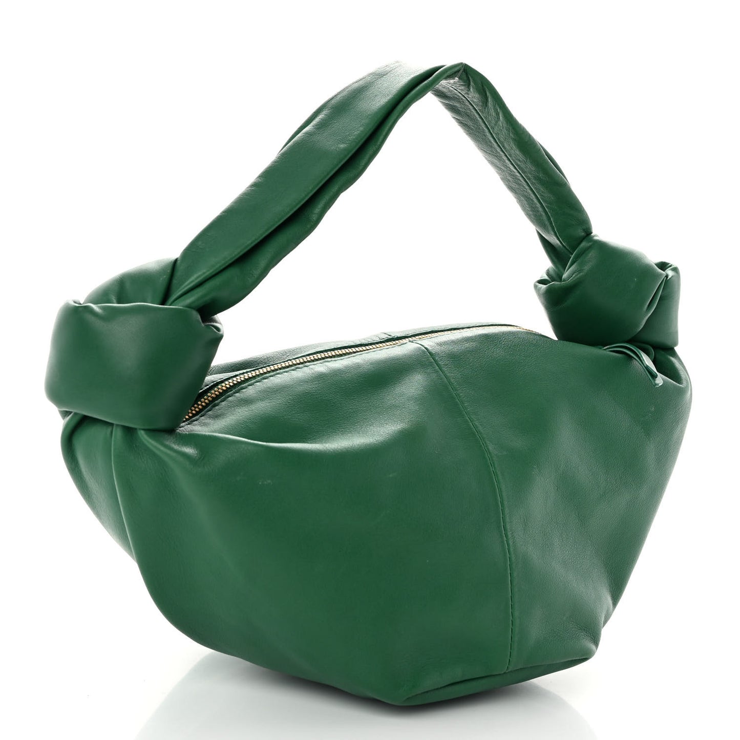 Nappa Mini Double Knot Bag Racing Green