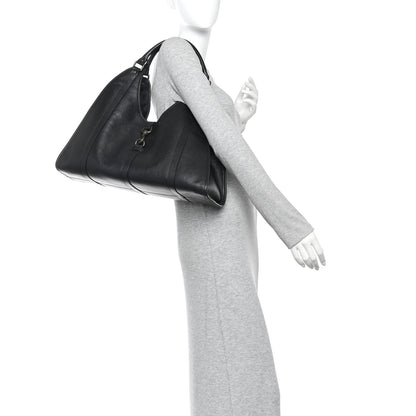 Gucci Pebbled Calfskin Large Joy Shoulder Bag Black 2 of 10