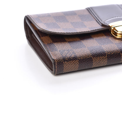 Louis Vuitton Damier Ebene Sistina Wallet 9 of 10
