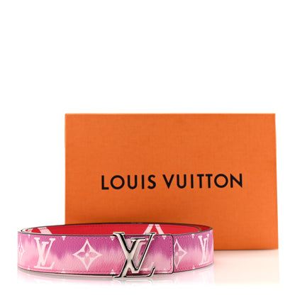Louis Vuitton Giant Monogram 30mm LV Iconic Reversible Belt 85 34 Rouge 6 of 6