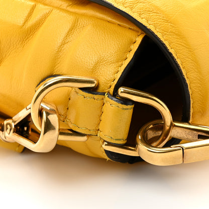 Fendi Nappa FF 1974 Embossed Baguette Mimosa 15 of 15