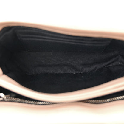 Saint Laurent Calfskin Y Quilted Monogram Toy Loulou Crossbody Bag Nude Powder 5 of 13