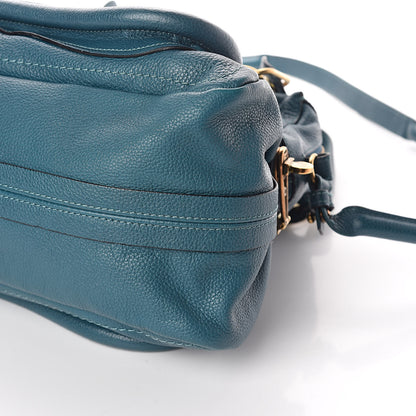 Chloe Calfskin Medium Paraty Peacock Blue 9 of 11
