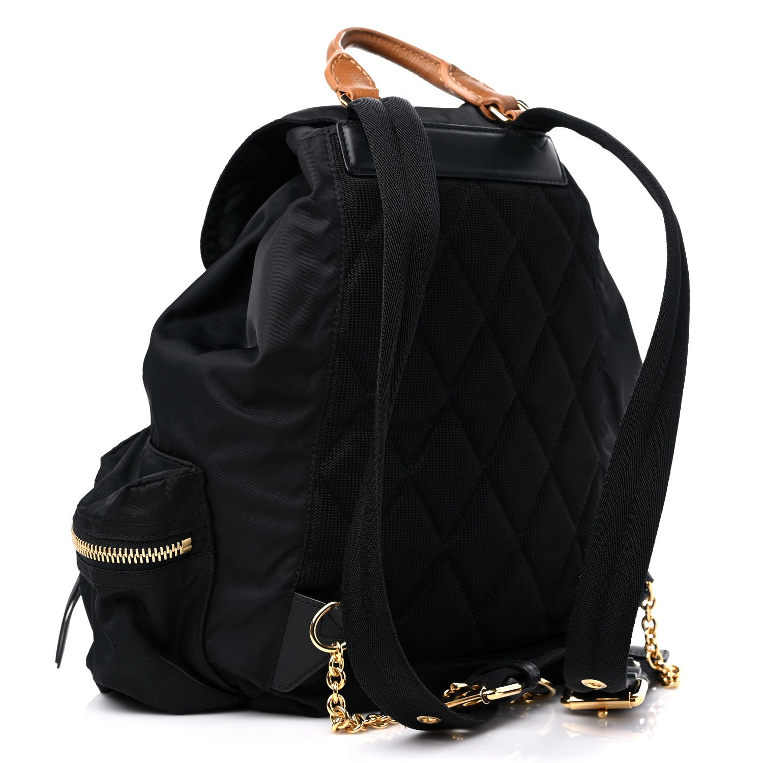 Burberry Nylon Patches Medium Rucksack Black 3 of 9