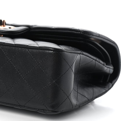 Chanel Lambskin Quilted Small Double Flap Black 8 of 8