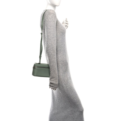 Loro Piana Grained Calfskin L19 Extra Pocket Pouch Sage Brush Leaves 2 of 10