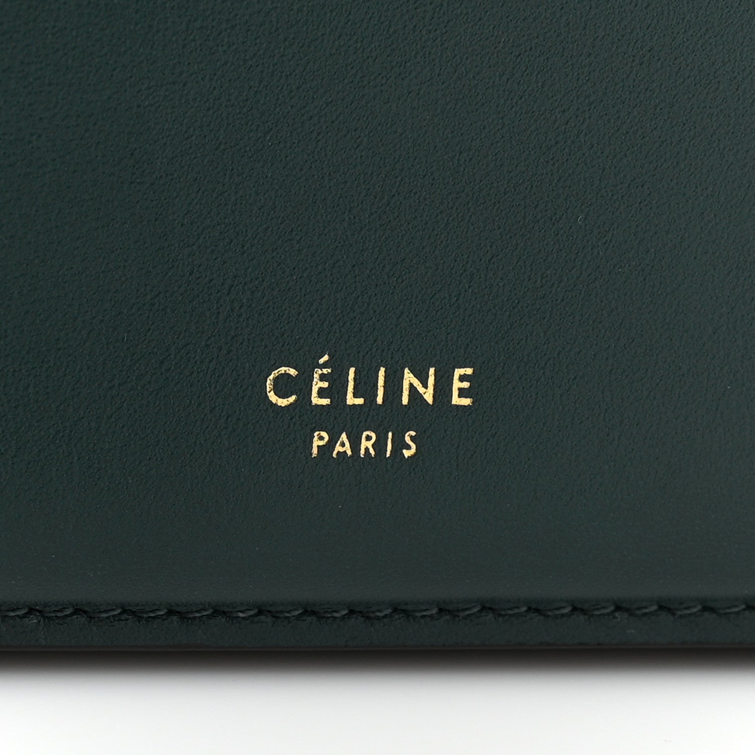 Celine Smooth Calfskin Medium Clasp Shoulder Bag Amazone 9 of 13