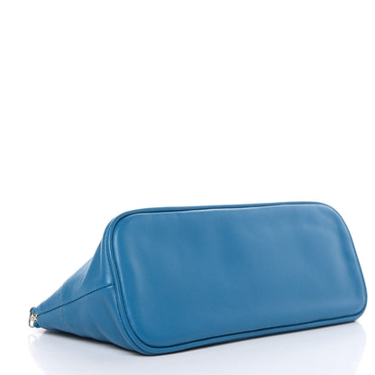 Hermes Lambskin Swift Tohubohu Pouch PM Bleu Izmir Bleu de Malte 4 of 8