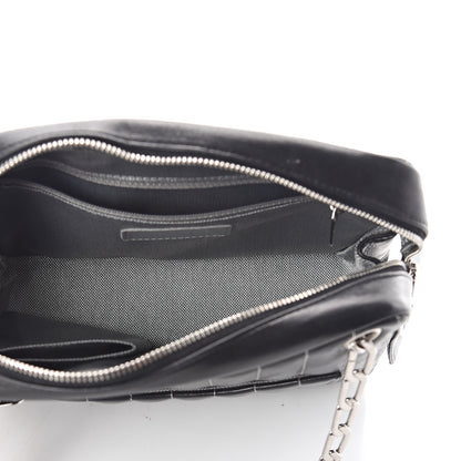Chanel Lambskin Vertical Quilted Mademoiselle Small Camera Case Black 5 of 8
