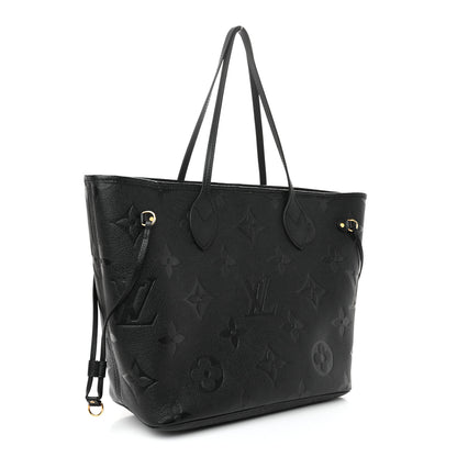 Louis Vuitton Empreinte Monogram Giant Neverfull MM Black 4 of 10