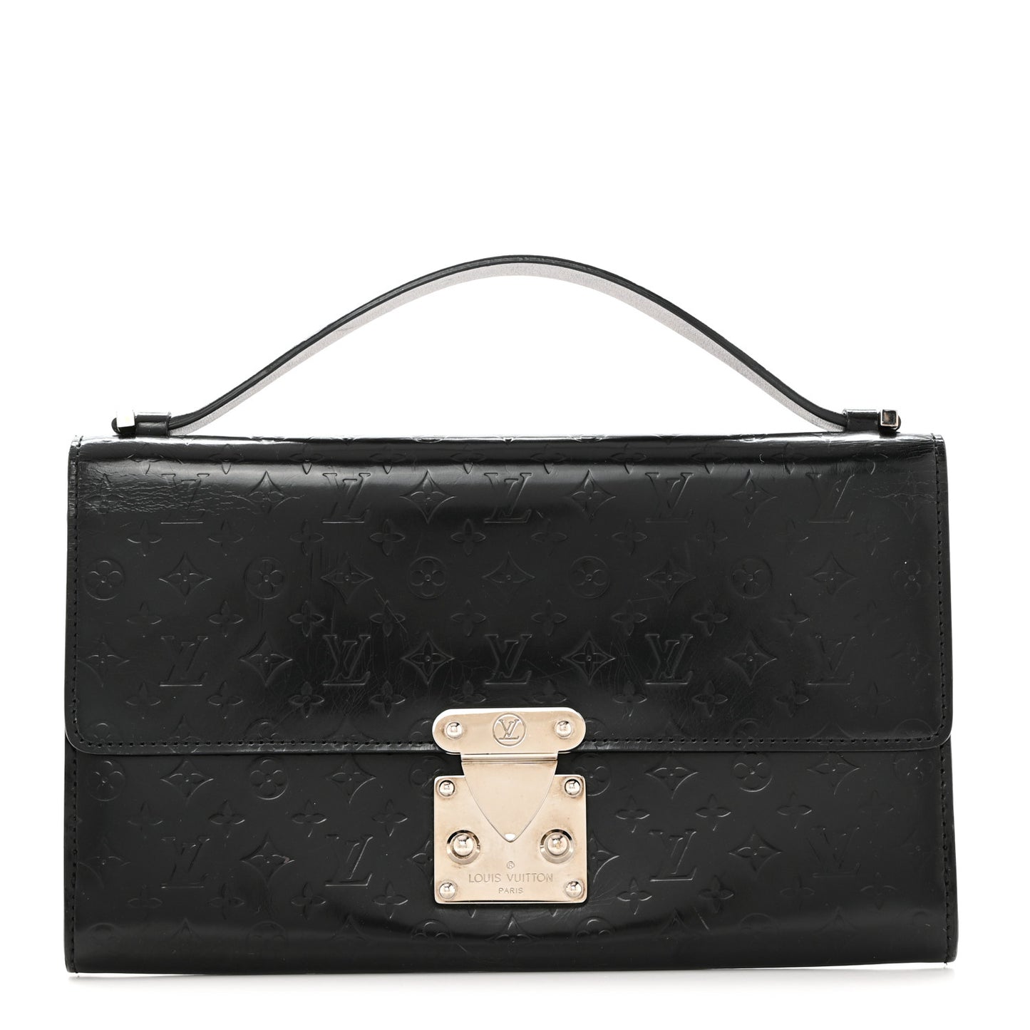 Monogram Glace Anouchka Pochette MM Black