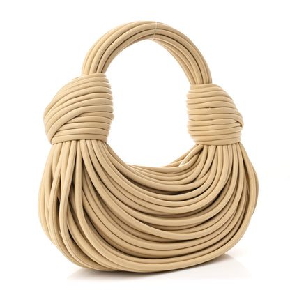 Bottega Veneta Nappa Mini Tubular Double Knot Porridge 3 of 12