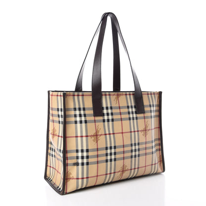 Burberry Haymarket Check Tote Chocolate 3 of 13